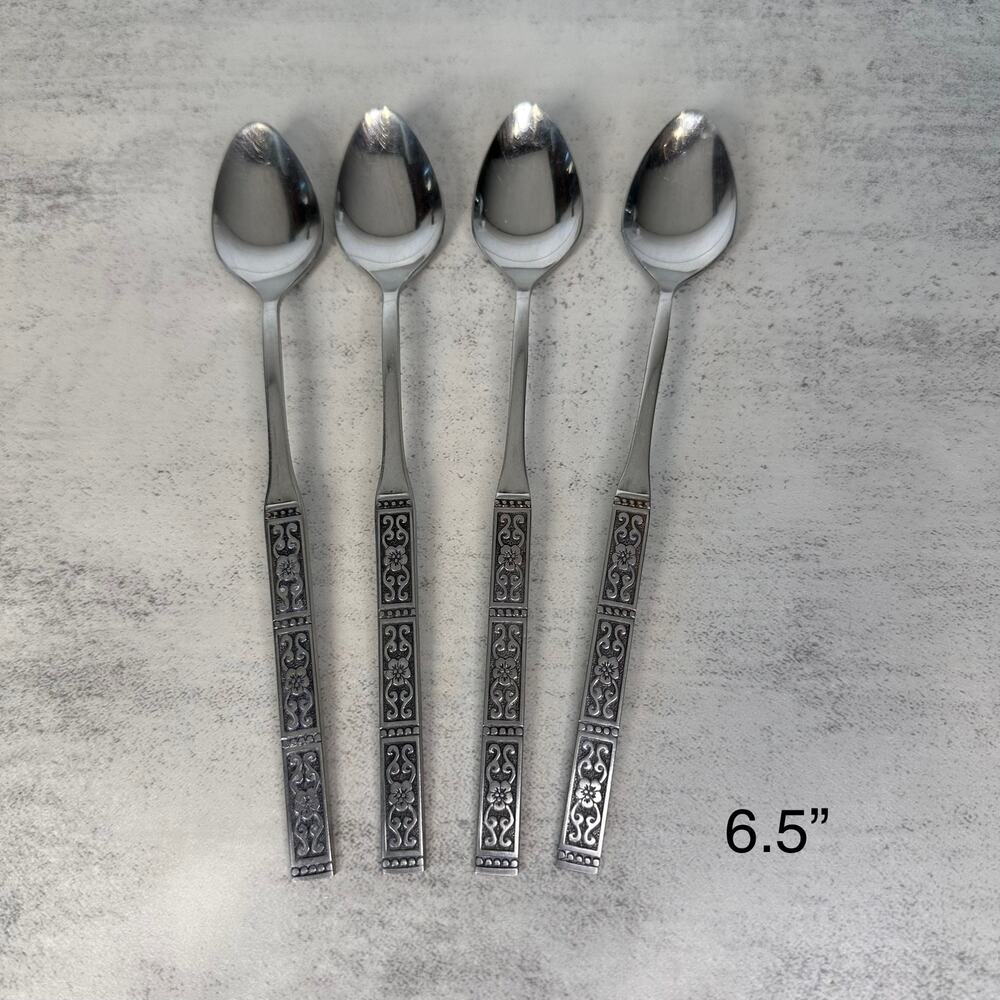 Oneida Community Stainless 5-Piece Spoon Place Setting Silverware Flatware Table